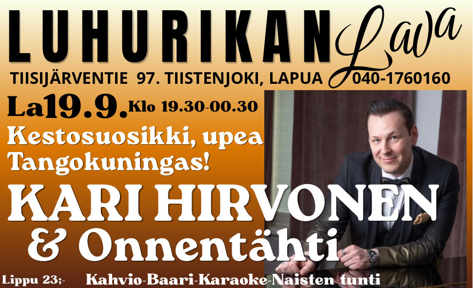 LUHURIKAN Lava - 2 (4) La 0605 Yölintu, Jarkko Yli-Sikkilä & Soiva orkesteri